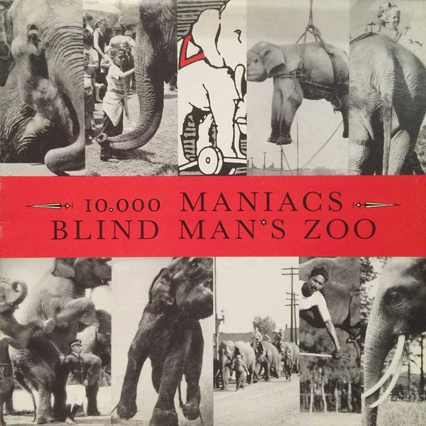 10000 MANIACS- BLIND MAN'S ZOO LP VG+ COVER VG+