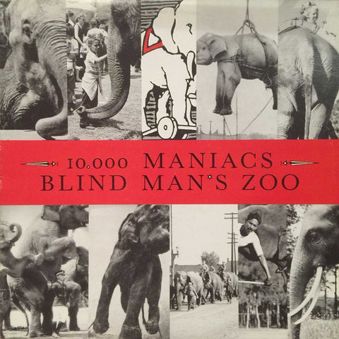 10000 MANIACS- BLIND MAN'S ZOO LP VG+ COVER VG+