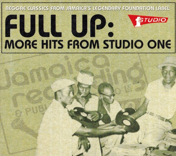 FULL UP MORE HITS FROM STUDIO ONE- VARIOUS ARTISTS CD VG+