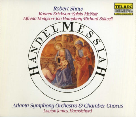 HANDEL- MESSIAH ROBERT SHAW 2CD VG+