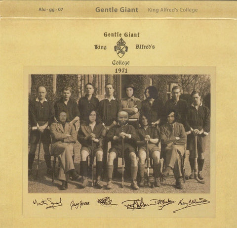 GENTLE GIANT- KING ALFRED'S COLLEGE CD NM