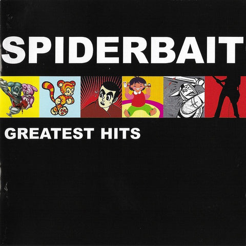 SPIDERBAIT-GREATEST HITS CD + DVD VG