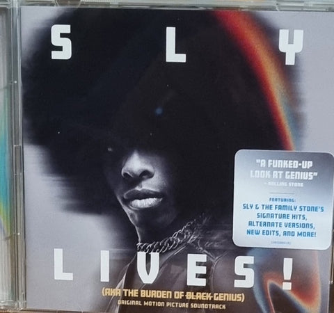 SLY LIVES! AKA THE BURDEN OF BLACK GENIUS- SOUNDTRACK CD VG+