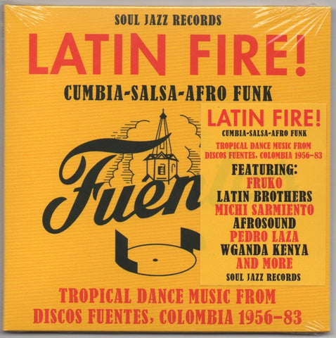 LATIN FIRE CUMBIA SALSA AFRO FUNK- VARIOUS ARTISTS CD NM