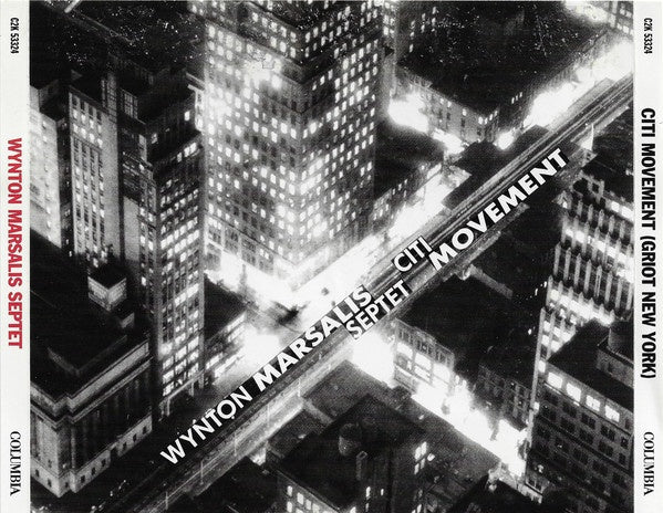 MARSALIS WYNTON SEPTET- CITI MOVEMENT (GRIOT NEW YORK) 2CD VG+
