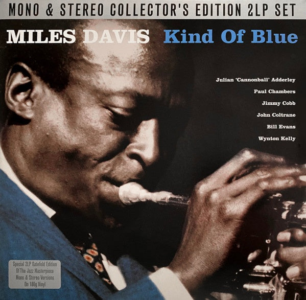 DAVIS MILES-KIND OF BLUE MONO & STEREO 2LP EX COVER EX