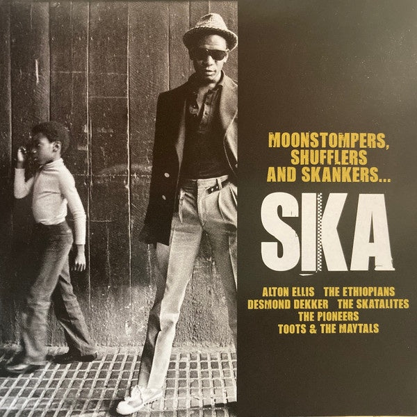 SKA MOONSTOMPERS SHUFFLERS AND SKANKERS- VARIOUS ARTISTS 2CD VG+