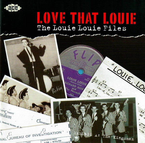 LOVE THAT LOUIE THE LOUIE LOUIE FILES- VARIOUS ARTISTS CD VG+