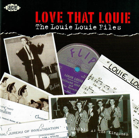 LOVE THAT LOUIE THE LOUIE LOUIE FILES- VARIOUS ARTISTS CD VG+