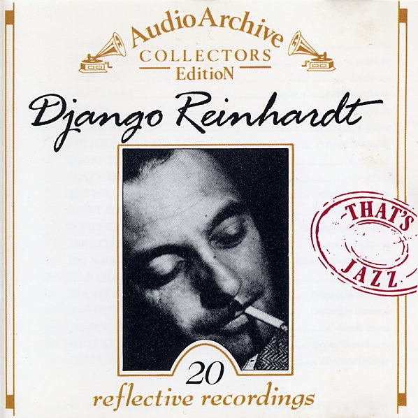 REINHARDT DJANGO-20 REFLECTIVE RECORDINGS CD VG+