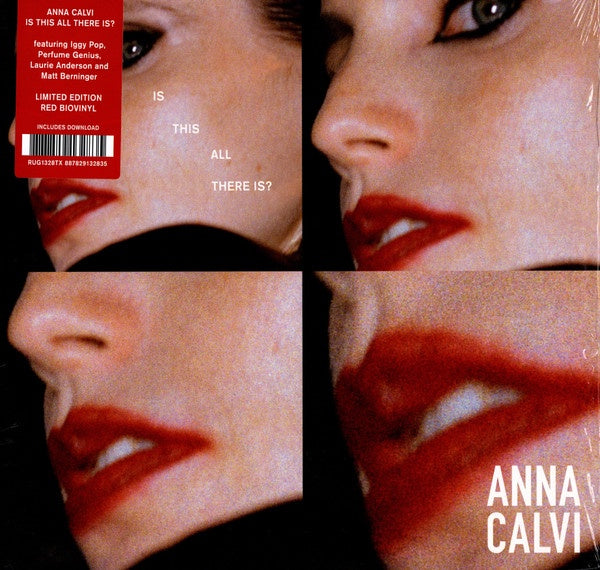 CALVI ANNA-IS THIS ALL THERE IS? 12" RED VINYL EP *NEW*