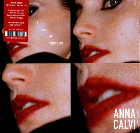 CALVI ANNA-IS THIS ALL THERE IS? 12" RED VINYL EP *NEW*