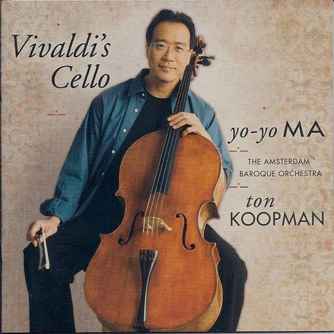 MA YO-YO-VIVALDI'S CELLO CD VG+