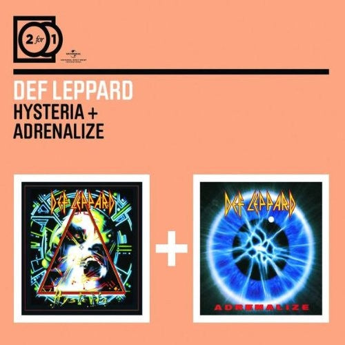 DEF LEPPARD-HYSTERIA + ARDENALIZE 2CD VG+