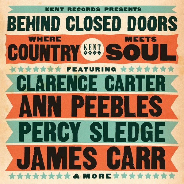 BEHIND CLOSED DOORS WHERE COUNTRY MEETS SOUL- VARIOUS ARTISTS CD VG+