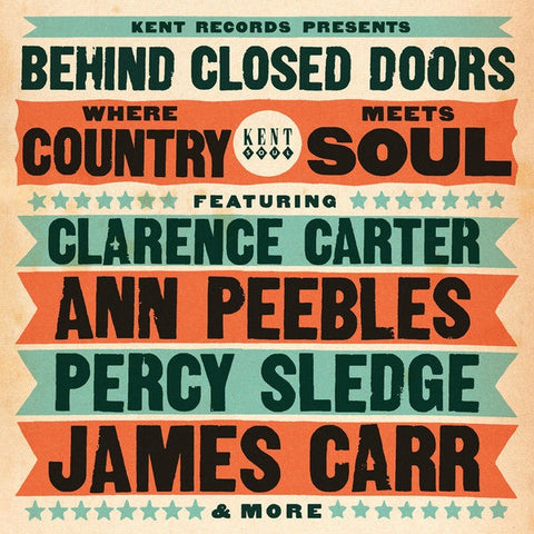 BEHIND CLOSED DOORS WHERE COUNTRY MEETS SOUL- VARIOUS ARTISTS CD VG+