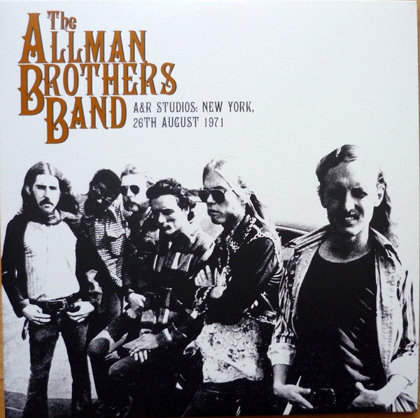 ALLMAN BROTHERS THE-A&R STUDIOS 2LP VG+ COVER VG+