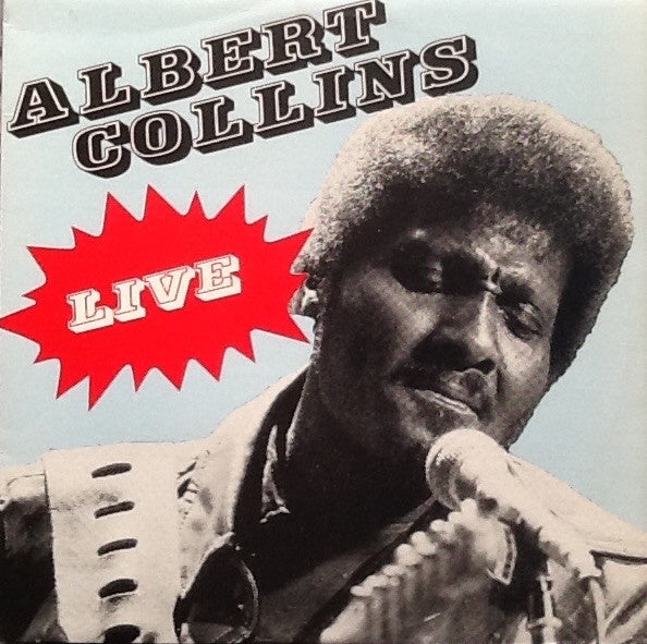 COLLINS ALBERT-LIVE LP VG+ COVER VG+