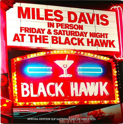 DAVIS MILES-IN PERSON AT THE BLACK HAWK 2LP VG+ COVER VG+