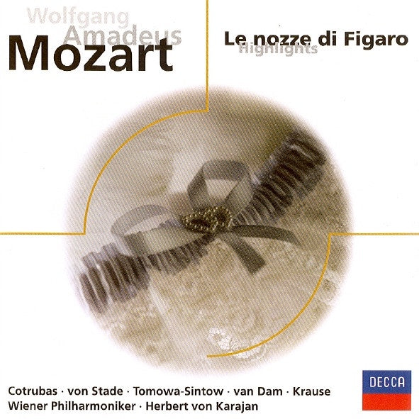 MOZART- LE NOZZE DI FIGARO KARAJAN CD VG+