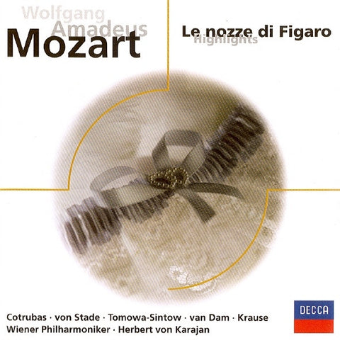 MOZART- LE NOZZE DI FIGARO KARAJAN CD VG+