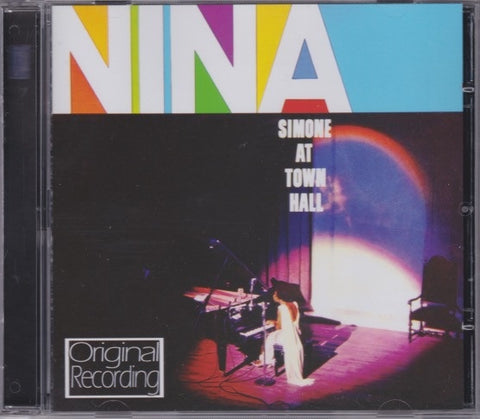 SIMONE NINA-AT TOWN HALL CD VG+
