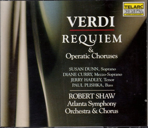 VERDI- REQUIEM SHAW 2CD NM