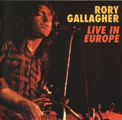 GALLAGHER RORY- LIVE IN EUROPE CD VG