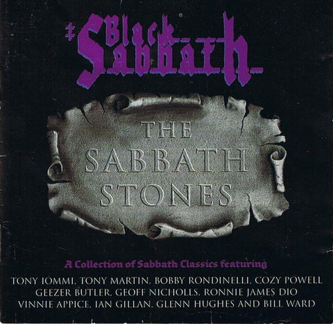 BLACK SABBATH- SABBATH STONES CD VG+