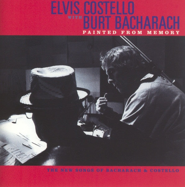 COSTELLO ELVIS WITH BURT BACHARACH- PAINTED FROM MEMORY CD VG