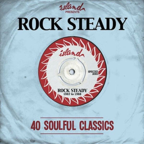 ISLAND RECORDS PRESENTS ROCKSTEADY 40 SOULFUL CLASSICS- VARIOUS ARTISTS 2CD VG+