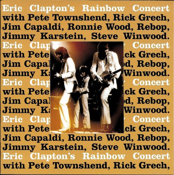 CLAPTON ERIC- ERIC CLAPTON'S RAINBOW CONCERT CD NM