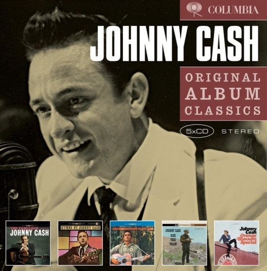 CASH JOHNNY - ORIGINAL ALBUM CLASSICS 5CD NM