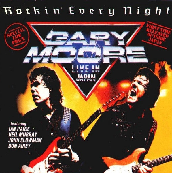 MOORE GARY- ROCKIN' EVERY NIGHT LIVE IN JAPAN CD  VG