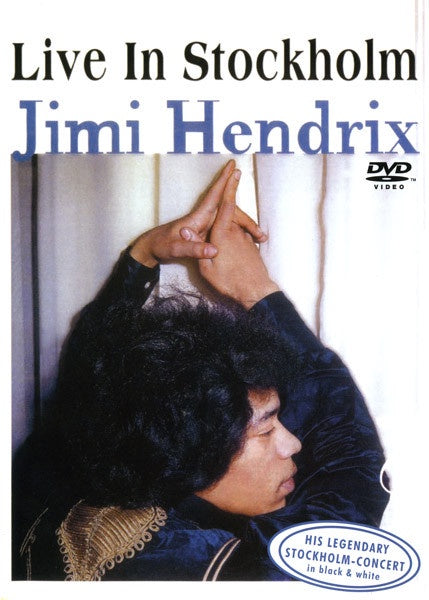 HENDRIX JIMI- LIVE IN STOCKHOLM DVD NM