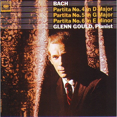 BACH JS- PARTITAS 4,5 AND 6 GLENN GOULD CD NM