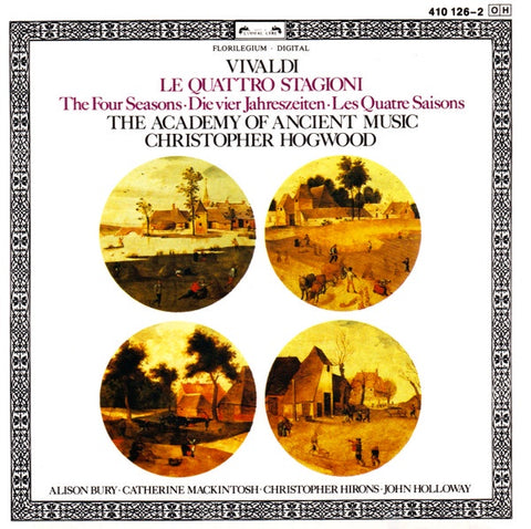 VIVALDI LE QUATTRO STAGIONI-THE FOUR SEASONSCD VG