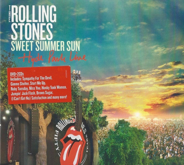 ROLLING STONES THE-SWEET SUMMER SUN 2CD + DVD VG