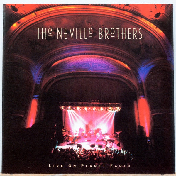 NEVILLE BROTHERS THE- LIVE ON PLANET EARTH CD NM