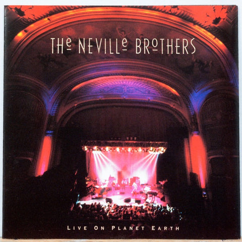 NEVILLE BROTHERS THE- LIVE ON PLANET EARTH CD NM