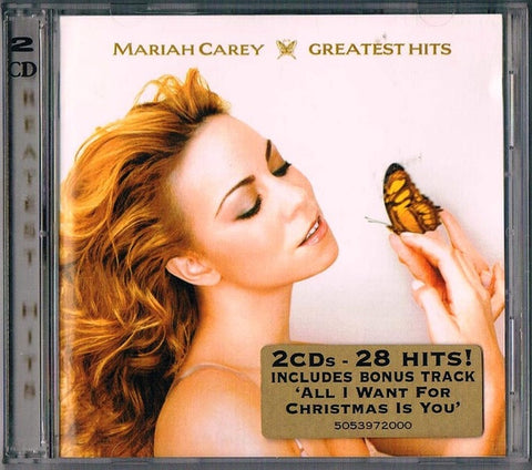 CAREY MARIAH- GREATEST HITS 2CD VG+