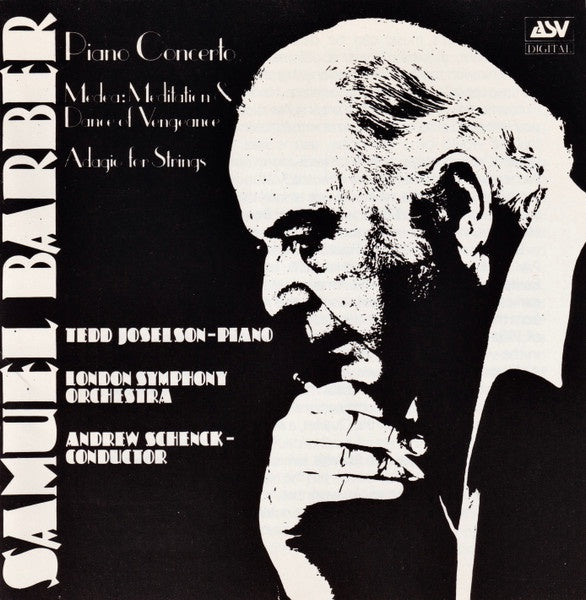 BARBER SAMUEL- PIANO CONCERTO ETC CD VG