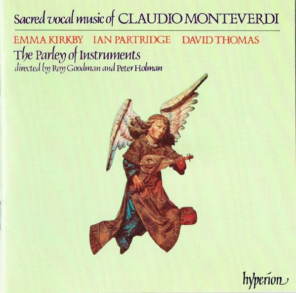 MONTEVERDI- SACRED VOCAL MUSIC PARLEY OF INSTRUMENTS CD NM