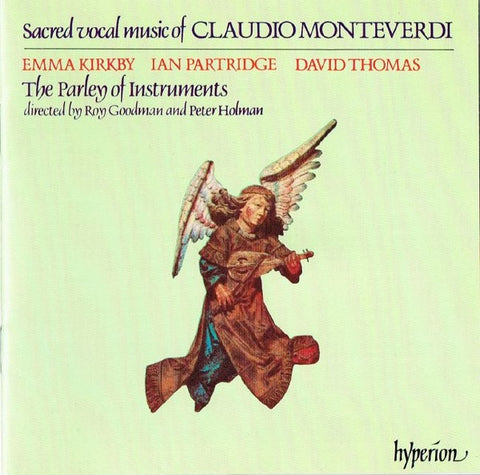 MONTEVERDI- SACRED VOCAL MUSIC PARLEY OF INSTRUMENTS CD NM