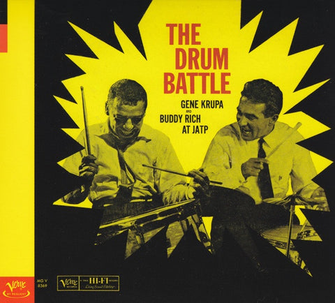 KRUPA GENE & BUDDY RICH-THE DRUM BATTLE CD NM