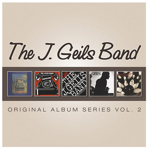 J. GIELS BAND THE- ORIGINAL ALBUM SERIES VOL 2 5CD VG