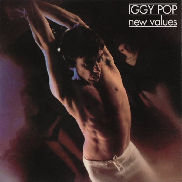 POP IGGY- NEW VALUES CD VG+