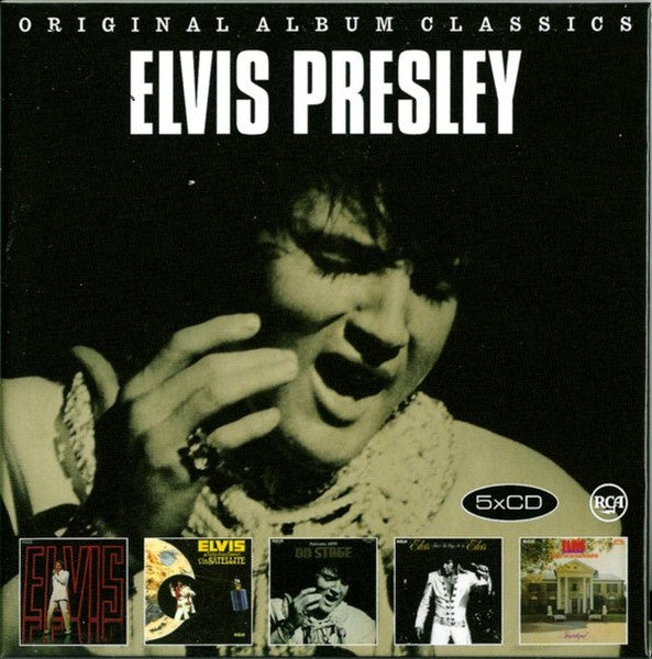 PRESLEY ELVIS- ORIGINAL ALBUM CLASSICS LIVE 5CD NM