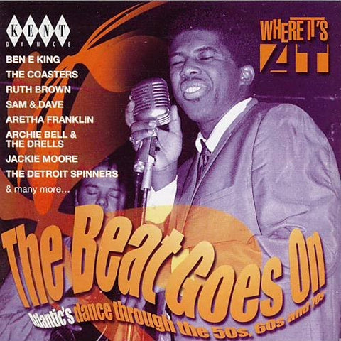 BEAT GOES ON ATLANTIC'S DANCE THROUGH THE 50S 60S AND 70S- VARIOUS ARTISTS CD VG+