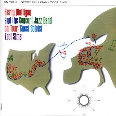MULLIGAN GERRY & ZOOT SIMS-ON TOUR LP NM COVER EX